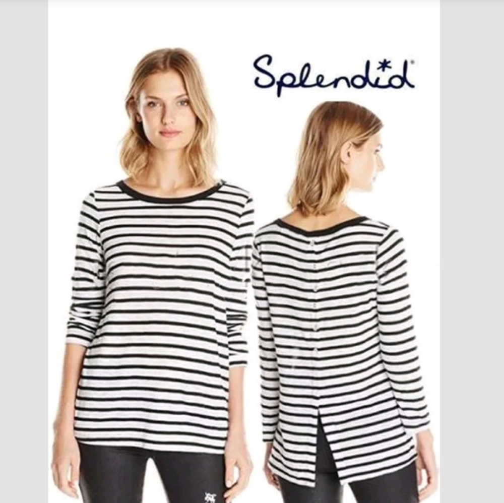 Splendid Women's Long Sleeve T-Shirt Size XL